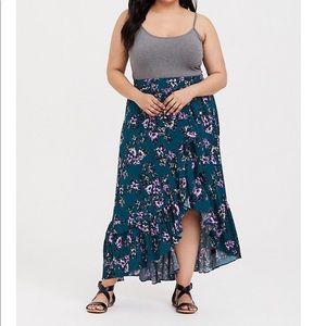 High low TORRID maxi skirt